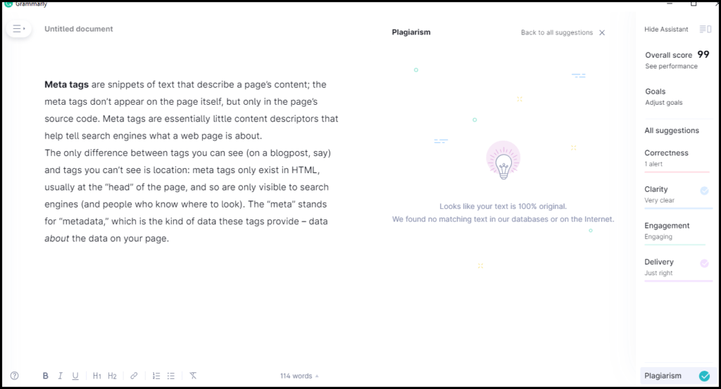 turnitin plagiarism check