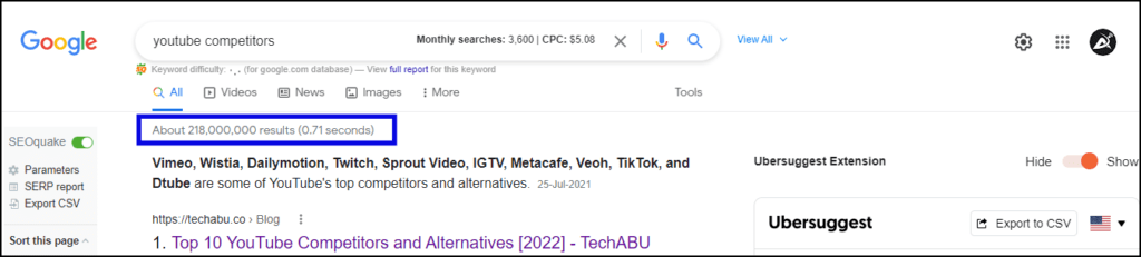 Search Results