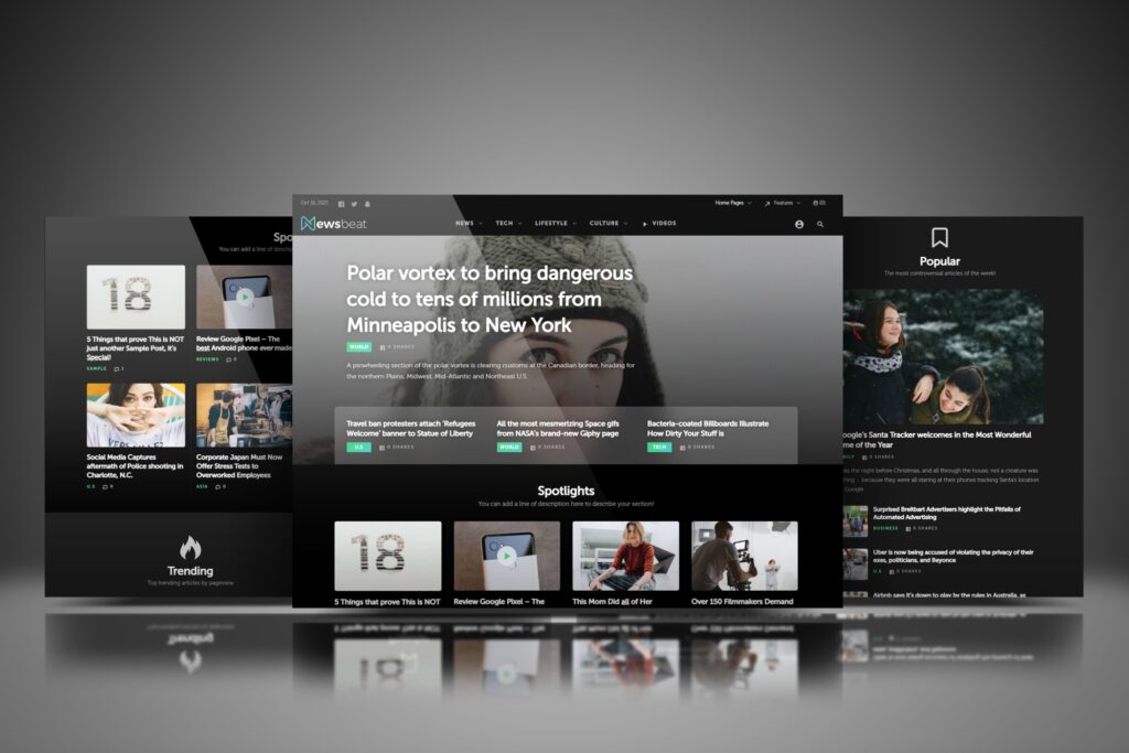 Newsbeat WP Theme