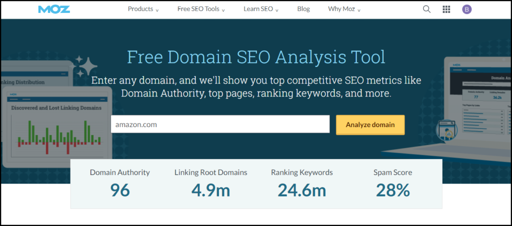 Domain Authority Checker