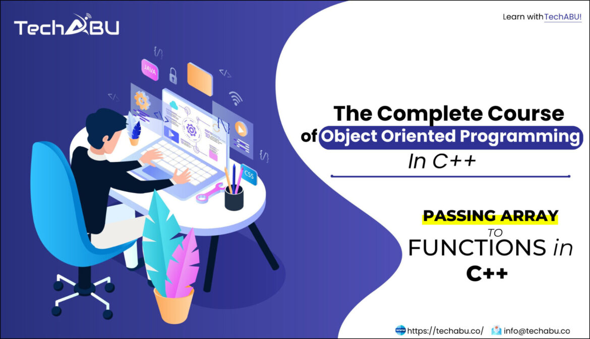 Passing an Array To Function in C++