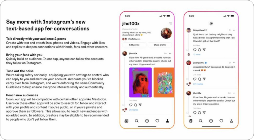 Instagram Set to Launch Text-Based App To Challenge Twitter's Dominance